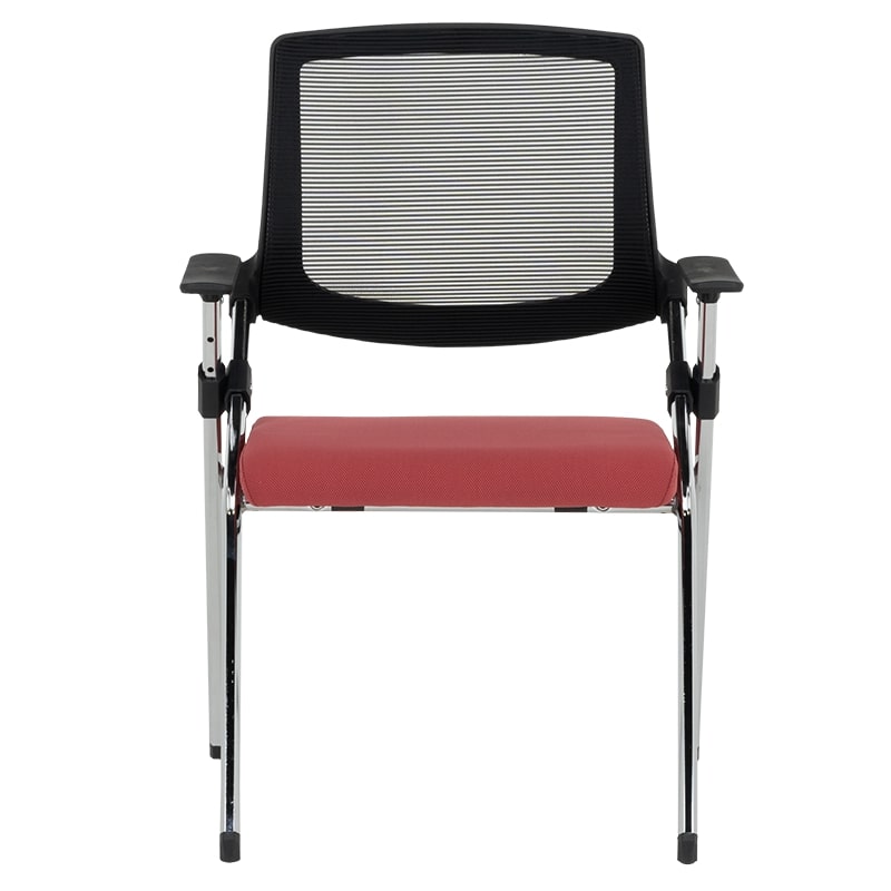 Сгъваем посетителски офис стол Carmen 1704 червен